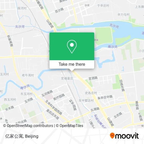 亿家公寓 map