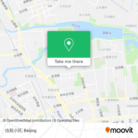 信苑小区 map