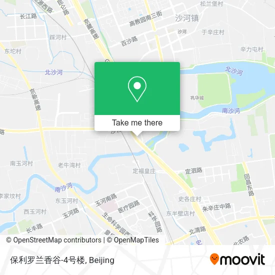 保利罗兰香谷-4号楼 map