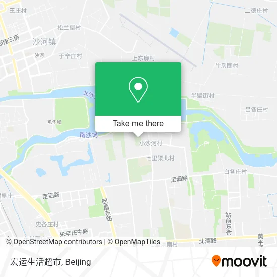 宏运生活超市 map