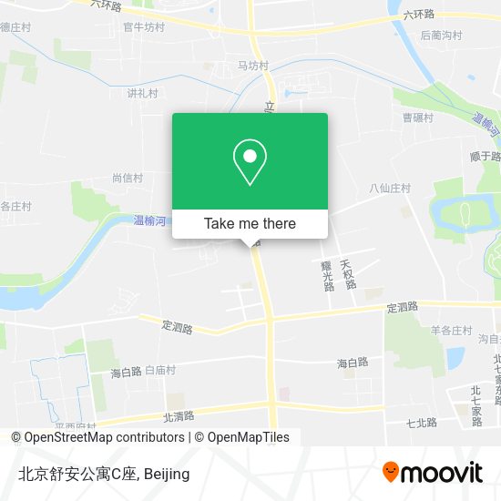 北京舒安公寓C座 map