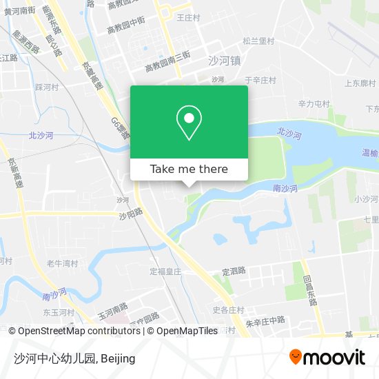 沙河中心幼儿园 map