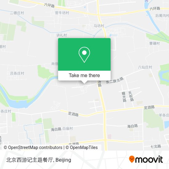 北京西游记主题餐厅 map