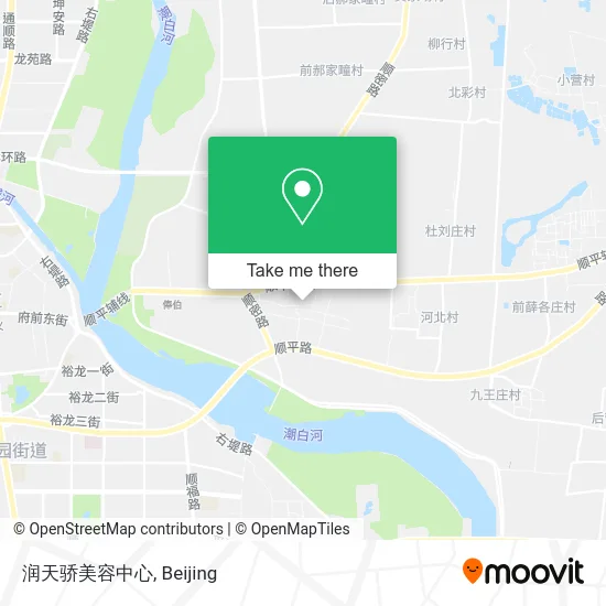 润天骄美容中心 map