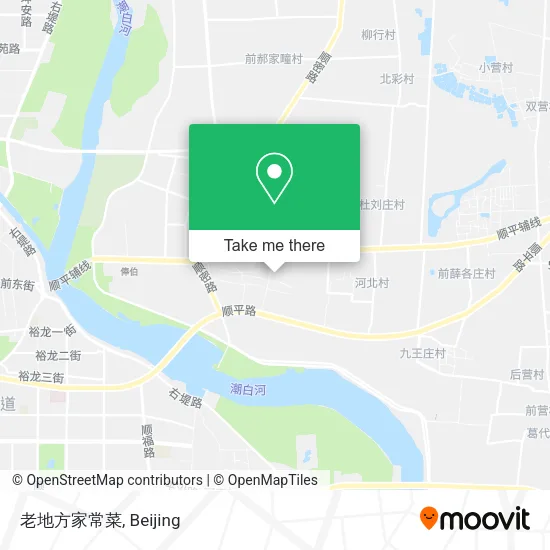 老地方家常菜 map