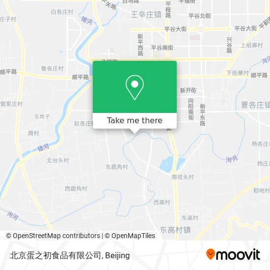 北京蛋之初食品有限公司 map