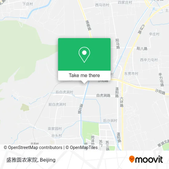 盛雅圆农家院 map