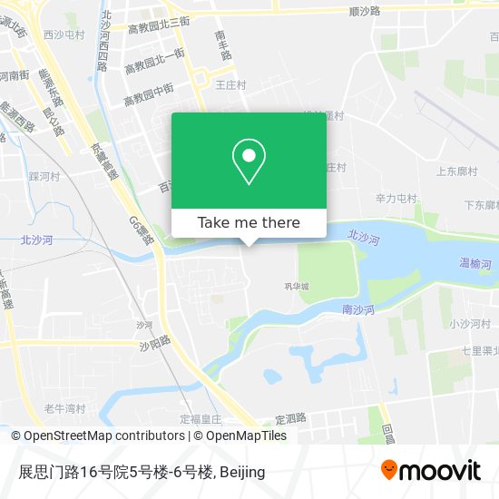 展思门路16号院5号楼-6号楼 map