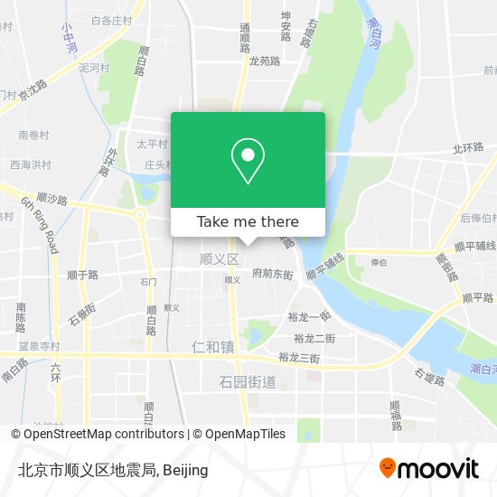 北京市顺义区地震局 map