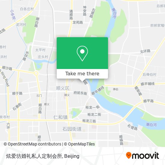 炫爱坊婚礼私人定制会所 map