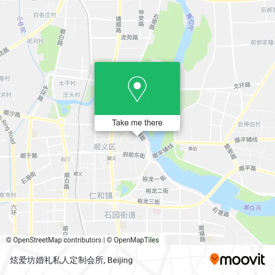 炫爱坊婚礼私人定制会所 map