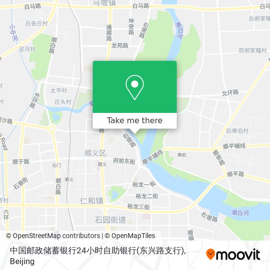 中国邮政储蓄银行24小时自助银行(东兴路支行) map