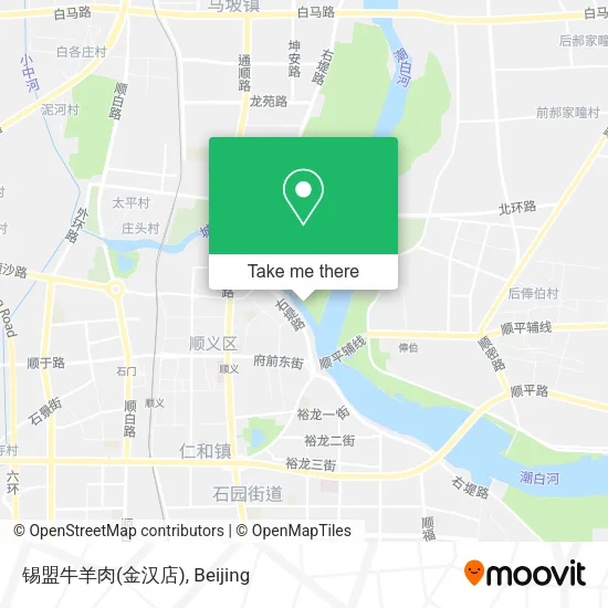 锡盟牛羊肉(金汉店) map