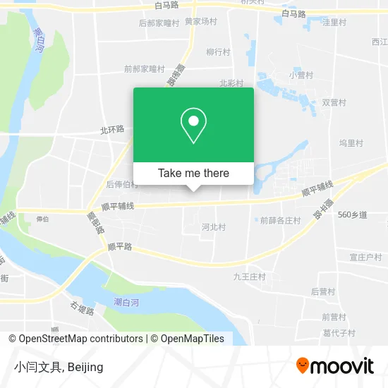 小闫文具 map