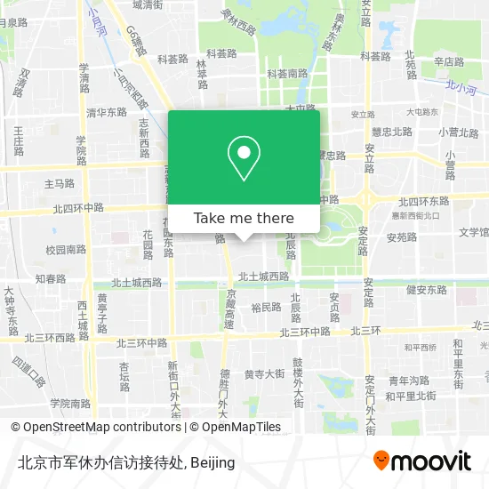 北京市军休办信访接待处 map