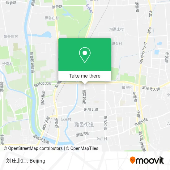 刘庄北口 map