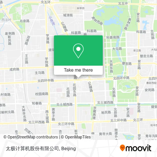 太极计算机股份有限公司 map