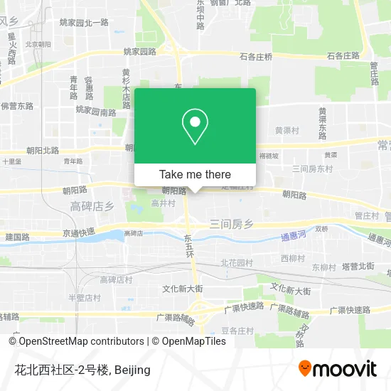 花北西社区-2号楼 map