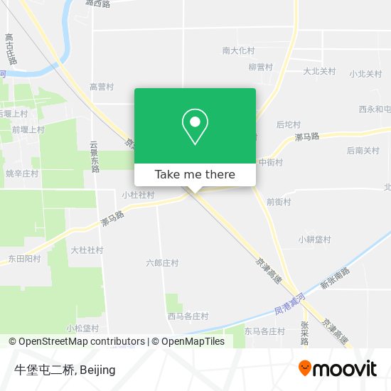 牛堡屯二桥 map