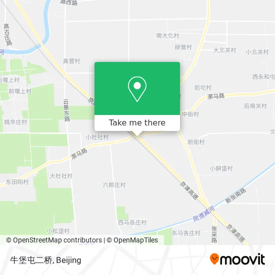 牛堡屯二桥 map