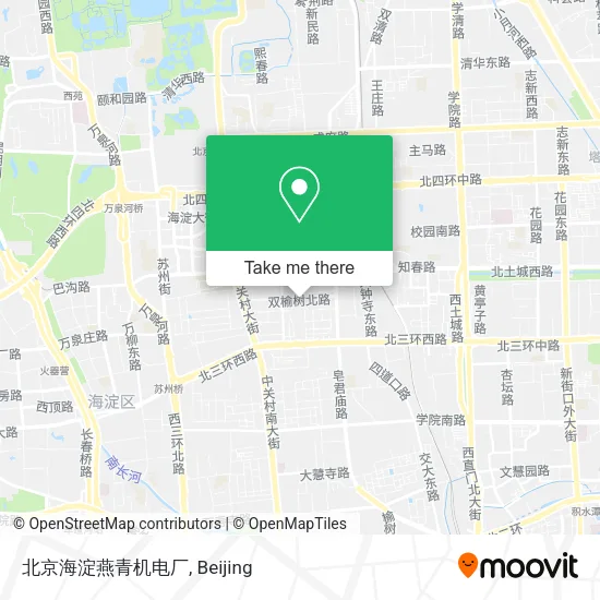 北京海淀燕青机电厂 map