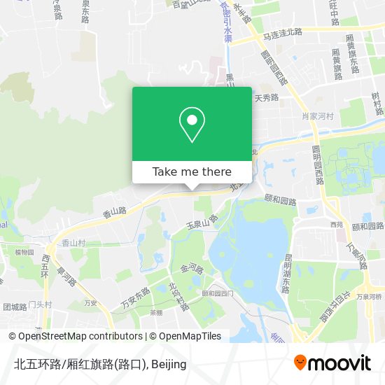 北五环路/厢红旗路(路口) map