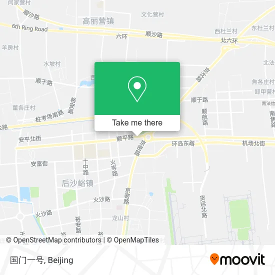 国门一号 map