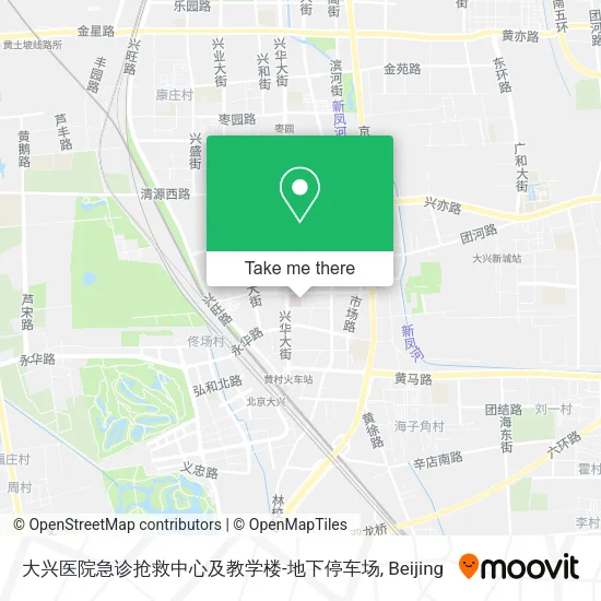 大兴医院急诊抢救中心及教学楼-地下停车场 map