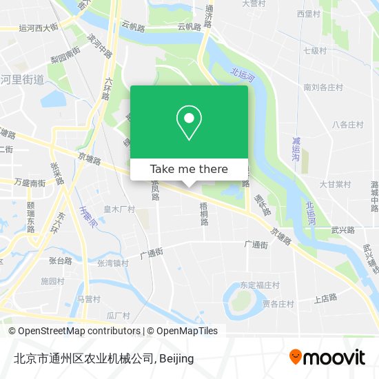 北京市通州区农业机械公司 map