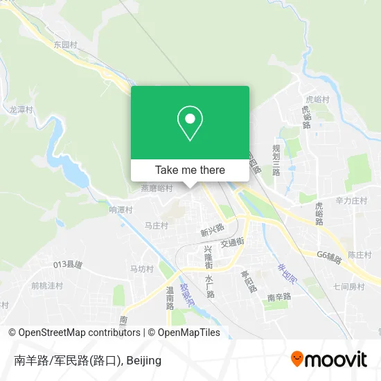 南羊路/军民路(路口) map