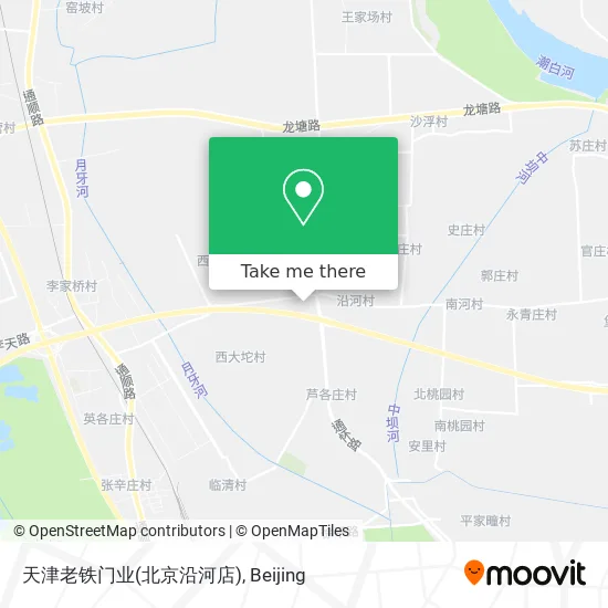 天津老铁门业(北京沿河店) map