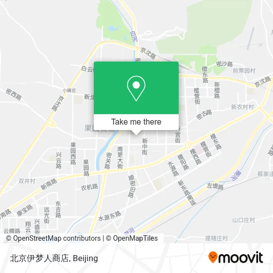 北京伊梦人商店 map