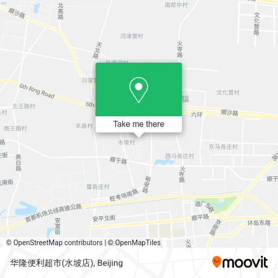 华隆便利超市(水坡店) map