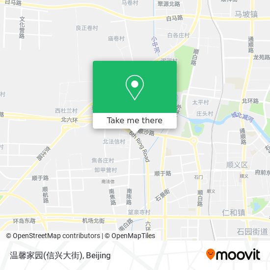 温馨家园(信兴大街) map