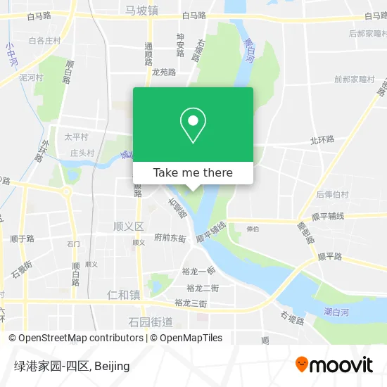 绿港家园-四区 map