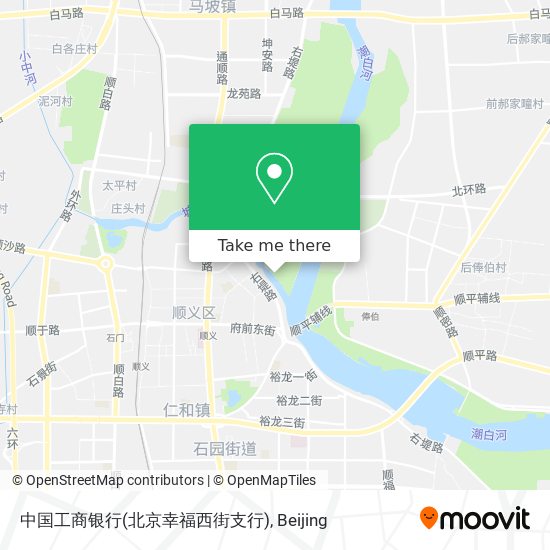 中国工商银行(北京幸福西街支行) map