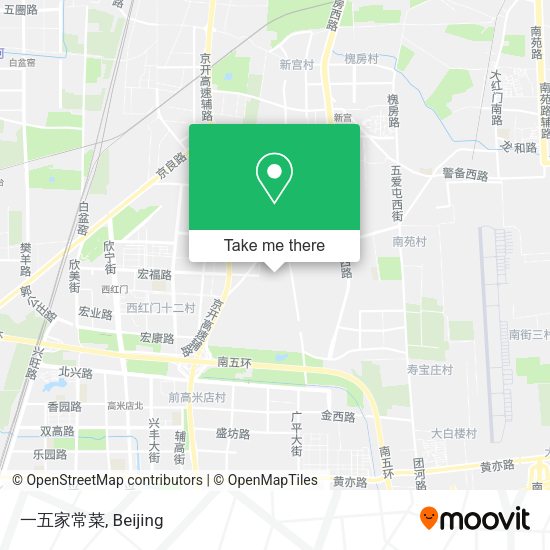 一五家常菜 map
