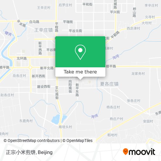 正宗小米煎饼 map
