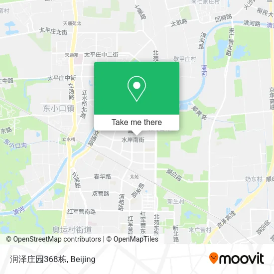 润泽庄园368栋 map