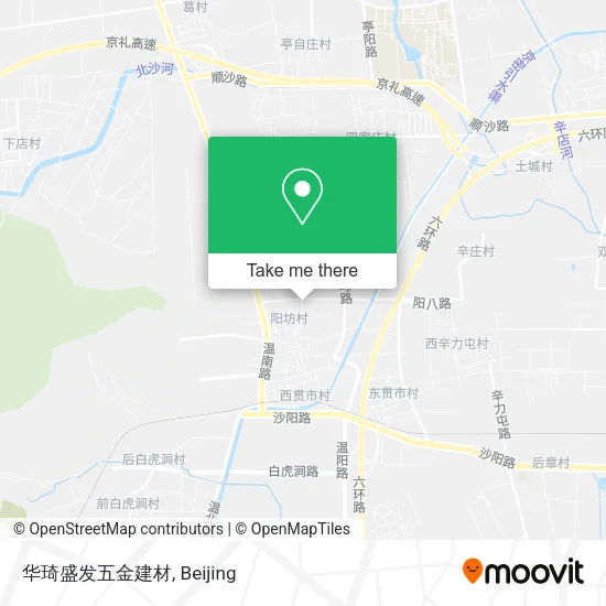 华琦盛发五金建材 map