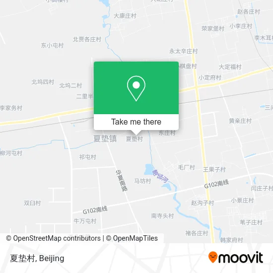 夏垫村 map