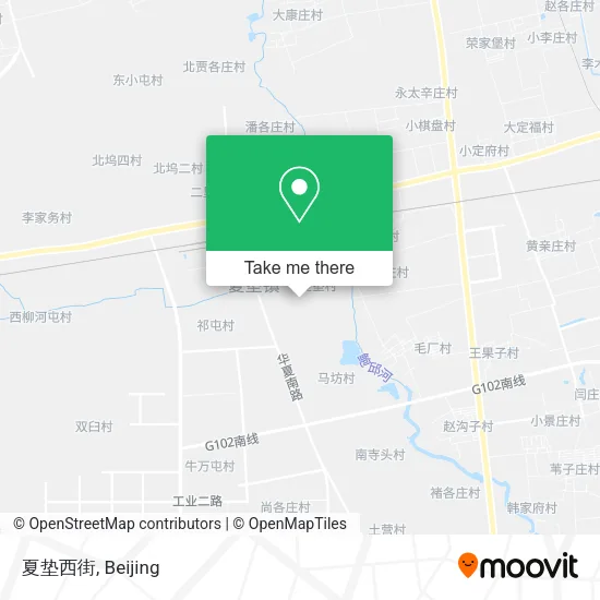 夏垫西街 map