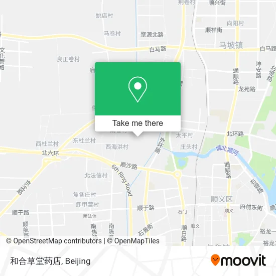 和合草堂药店 map