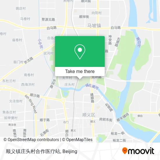 顺义镇庄头村合作医疗站 map