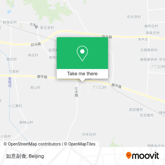 如意副食 map