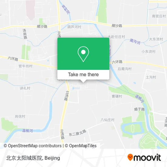 北京太阳城医院 map