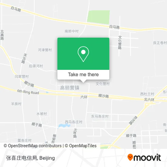 张喜庄电信局 map