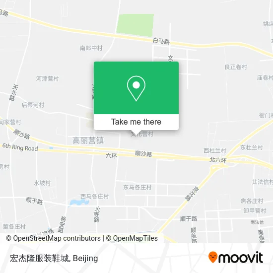 宏杰隆服装鞋城 map