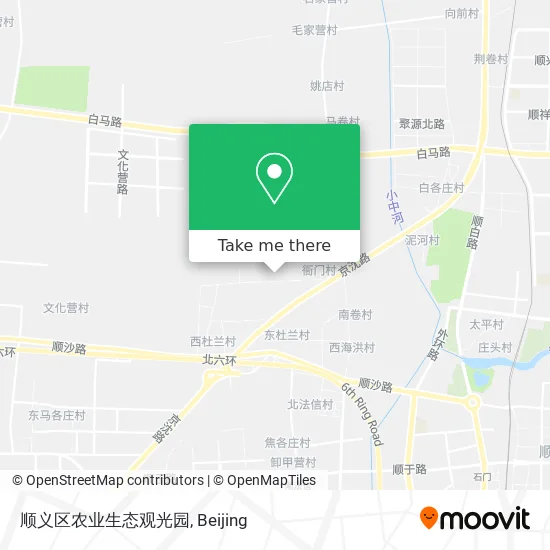 顺义区农业生态观光园 map