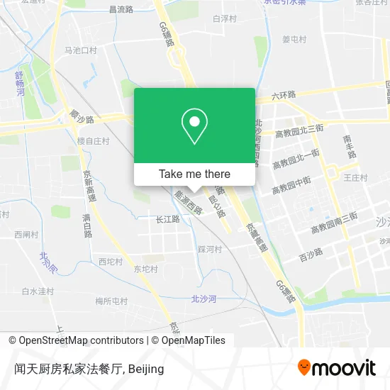 闻天厨房私家法餐厅 map